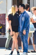 SOPHIE TURNER and Joe Jonas Out Kissing in New York 08/29/2019