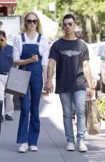 SOPHIE TURNER and Joe Jonas Shopping at Dita and Rei Stores in New York 08/26/2019