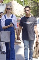 SOPHIE TURNER and Joe Jonas Shopping at Dita and Rei Stores in New York 08/26/2019