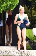 SOPHIE TURNER in Bikini on Vacation in Miami 07/03/2019