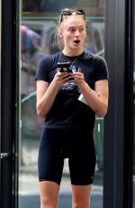 SOPHIE TURNER Out and About in New York 08/19/2019