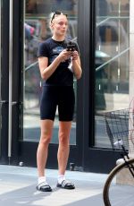 SOPHIE TURNER Out and About in New York 08/19/2019