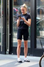 SOPHIE TURNER Out and About in New York 08/19/2019