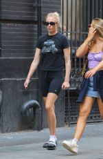 SOPHIE TURNER Out and About in New York 08/19/2019