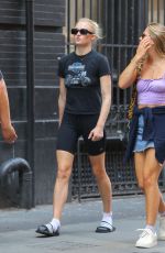 SOPHIE TURNER Out and About in New York 08/19/2019