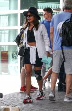 SOPHIE TURNER, PRIYANKA CHOPRA and Nick and Joe Jonas at Airport in Miami 08/08/2019