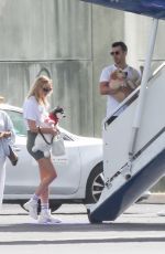 SOPHIE TURNER, PRIYANKA CHOPRA and Nick and Joe Jonas at Airport in Miami 08/08/2019