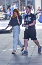 STACEY DOOLEY Arrives at BBC Studio in London 07/29/2019