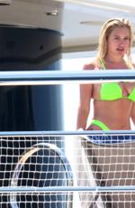 STASSIE KARANIKOLAOU in Bikini at a Yacht in Positano 08/08/2019