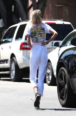 STELLA MAXWELL Arrives at Nine Zero One in West Hollywood 08/02/2019