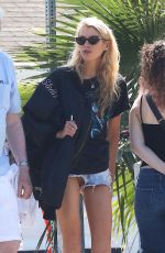 STELLA MAXWELL in Denim Cutoff Out in Venice Beach 08/23/2019