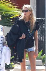 STELLA MAXWELL in Denim Cutoff Out in Venice Beach 08/23/2019