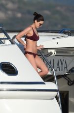 TAHNEE ATKINSON in Bikini at a Yacht in Porto Cervo 08/11/2019