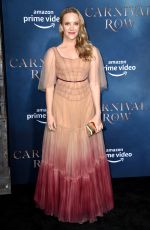 TAMZIN MERCHANT at Carnival Row Premiere in Los Angeles 08/21/2019