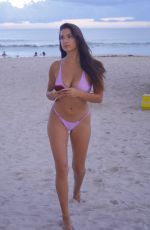 TAO WICKRATH in Bikini at a Beach in Miami 08/28/2019