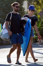 TATIANA DIETEMAN and Tobey Maguire Out in Malibu 08/21/2019