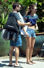 TATIANA DIETEMAN and Tobey Maguire Out in Malibu 08/21/2019