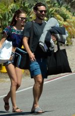 TATIANA DIETEMAN and Tobey Maguire Out in Malibu 08/21/2019