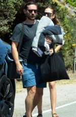 TATIANA DIETEMAN and Tobey Maguire Out in Malibu 08/21/2019