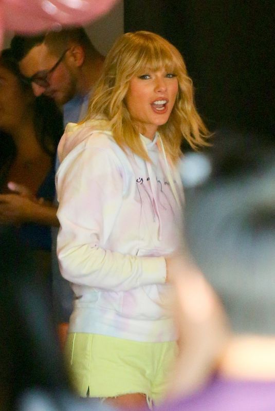 TAYLOR SWIFT at Her The Lover Experience Pop Up Shop in New York 08/24/2019