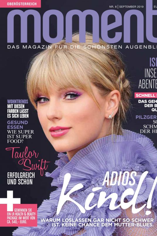 TAYLOR SWIFT in Moments Magazine, August 2019
