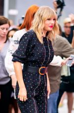 TAYLOR SWIFT Promotes Her New Album Lover in New York 08/23/2019