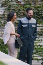 TESSA THOMPSON on the Set of Westworld in Los Angeles 08/08/2019