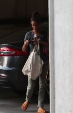 THANDIE NEWTON Arrives at Her Home in Los Feliz 08/05/2019