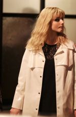 THOMASIN MCKENZIE on the Set of Last Night in Soho in London 08/15/2019
