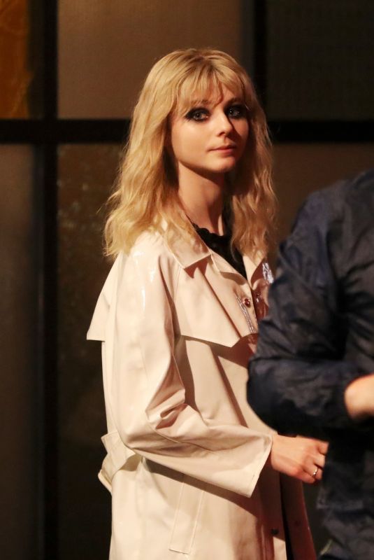 THOMASIN MCKENZIE on the Set of Last Night in Soho in London 08/15/2019