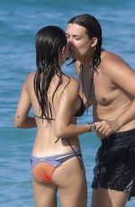 THYLANE BLONDEAU in Bikini at a Beach in St. Barts 08/14/2019