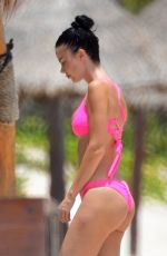 TINA LOUISE and JAYDE NICOLE in Bikinis at a Beach in Tulum 08/18/2019