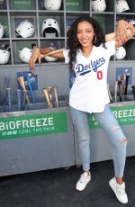 TINASHE at Dodger Stadium in Los Angeles 08/25/2019