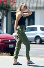 TISH CYRUS Out Shopping in Los Angeles 08/11/2019