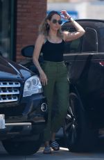TISH CYRUS Out Shopping in Los Angeles 08/11/2019