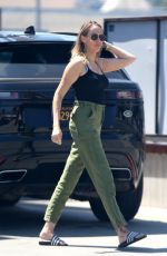 TISH CYRUS Out Shopping in Los Angeles 08/11/2019