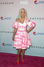TORI SPELLING at Beverly Hills 90210 Peach Pit Pop-up in Los Angeles 08/03/2019