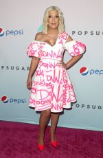 TORI SPELLING at Beverly Hills 90210 Peach Pit Pop-up in Los Angeles 08/03/2019