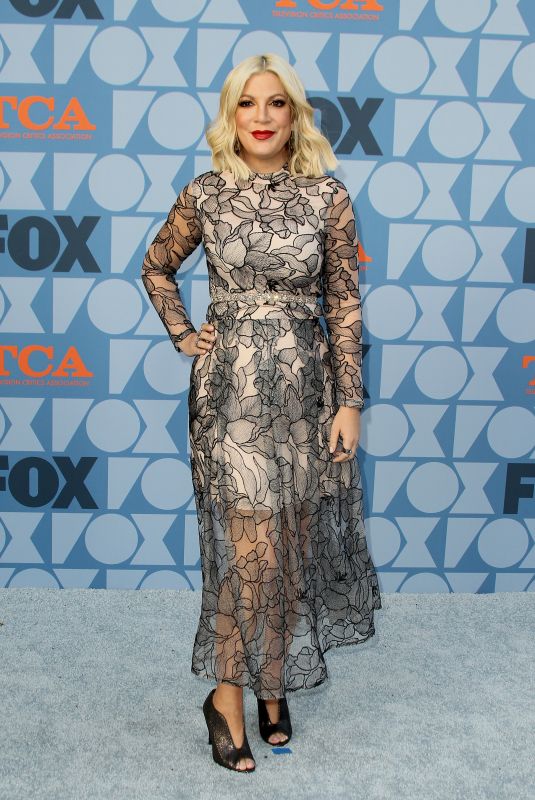 TORI SPELLING at Fox Summer TCA All-star Party in Beverly Hills 08/07/2019