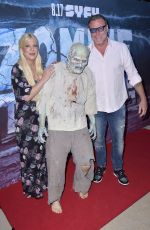 TORI SPELLING at Zombie Tidal Wave in Los Angeles 08/12/2019