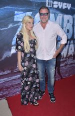 TORI SPELLING at Zombie Tidal Wave in Los Angeles 08/12/2019