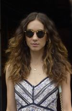 TROIAN BELLISARIO Leaves Bowery Hotel in New York 08/13/2019