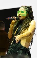 TULISA CONTOSTAVLOS Performs at Manchester Pride 08/25/2019