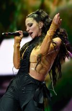 TULISA CONTOSTAVLOS Performs at Manchester Pride 08/25/2019
