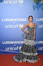 VANESSA HUDGENS at Unicef Summer Gala Presented by Luisaviaroma in Porto Cervo 08/09/2019