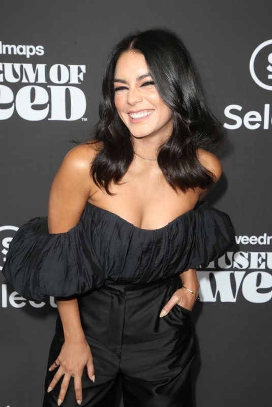 VANESSA HUDGENS at Weedmaps Museum of Weed Exclusive Preview Celebration in Hollywood 08/01/2019