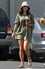 VANESSA HUDGENS Leaves Pilates Class in Los Angeles 08/01/2019