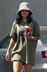 VANESSA HUDGENS Leaves Pilates Class in Los Angeles 08/01/2019