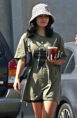 VANESSA HUDGENS Leaves Pilates Class in Los Angeles 08/01/2019