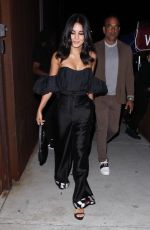 VANESSA HUDGENS Night Out in Hollywood 08/01/2019